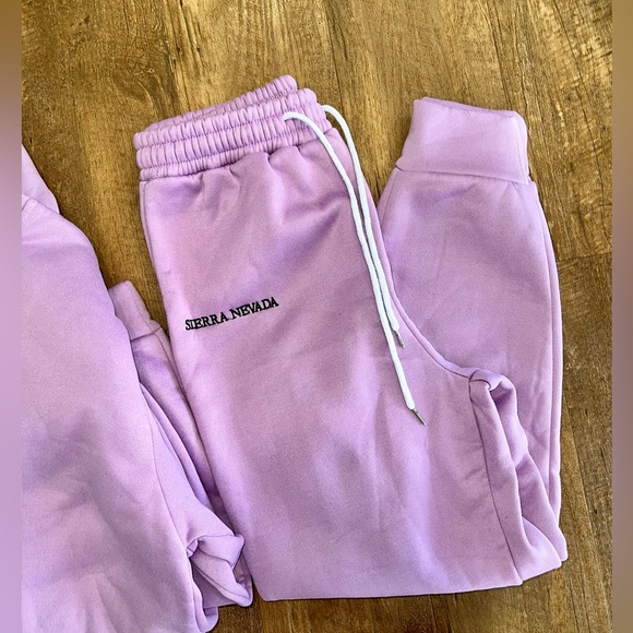 SHEIN Drop Shoulder Hoodie & Sweats Set - Picture 4 of 7